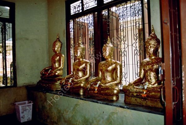 Row of Buddha's, Golden Buddha Temple, Bangkok